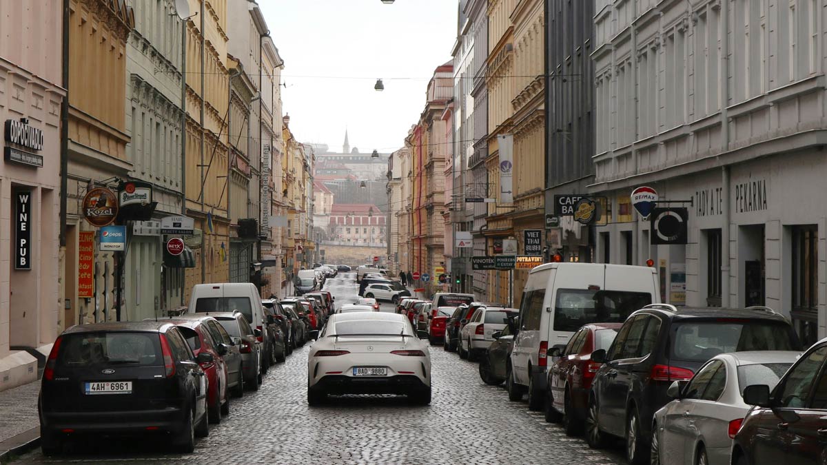 Une rue de Prague