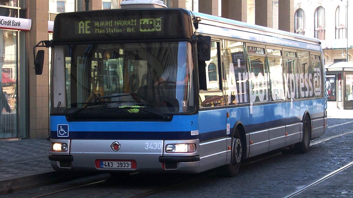 Vue du bus Airport Express